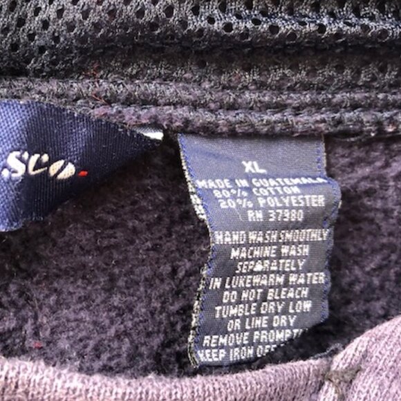 WILLIE ESCO CLASSICO 67 Vintage Navy Hoodie Sweatshirt XL RARE - Picture 5 of 17